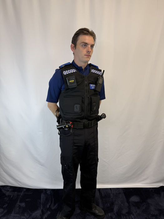 British Police National Detention Officer