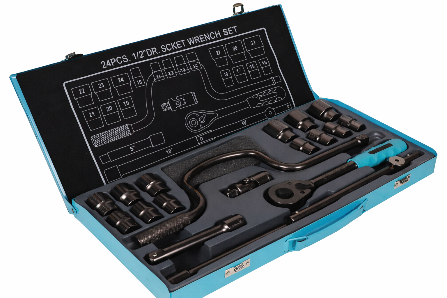 SOCKET WRENCH SET 24 PCS – STAREX ST-21659