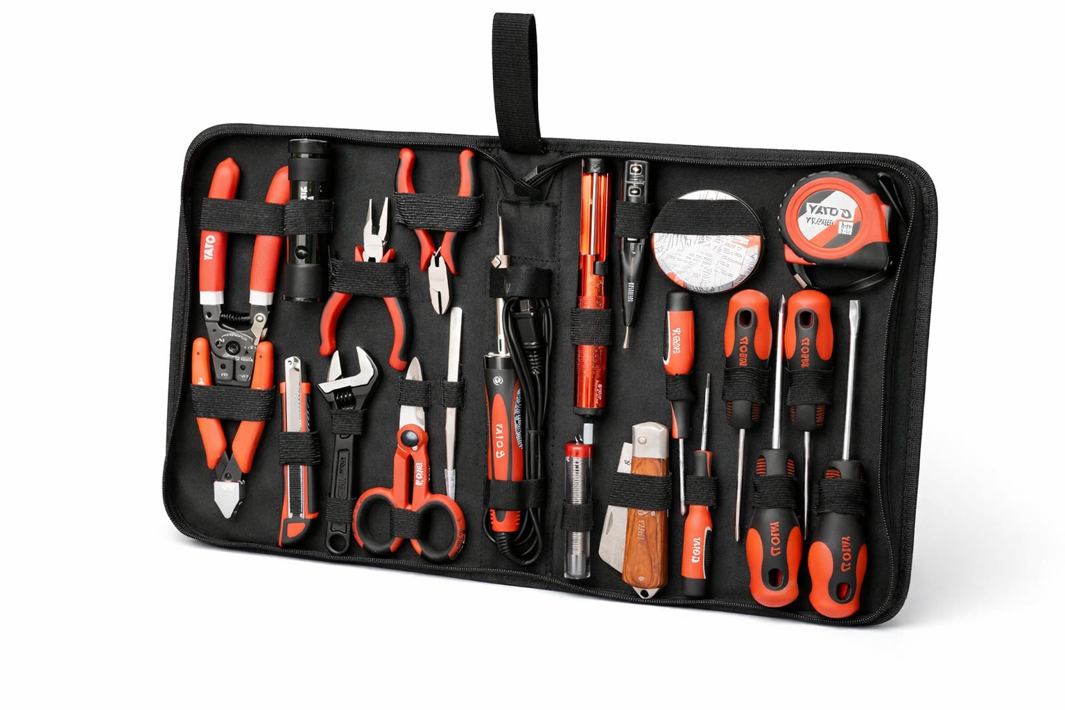 COMPLETE ELECTRICIAN TOOLBOX 22PCS – YATO YT-39008