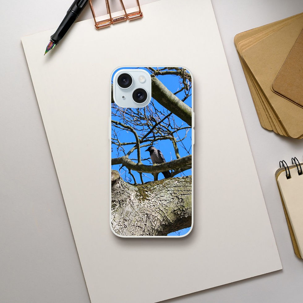 Thumbnail: Bird in Tree - Phone Case