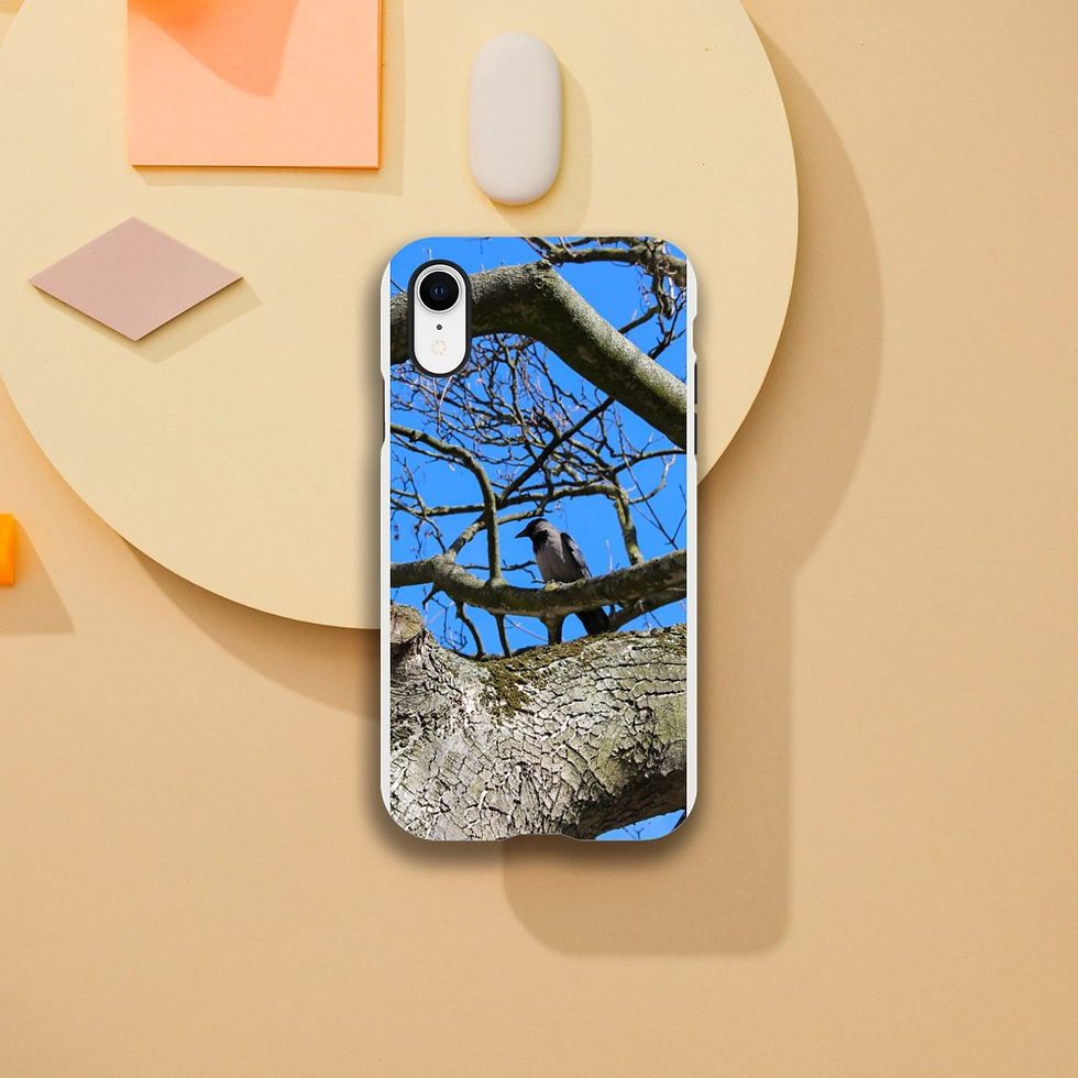 Thumbnail: Bird in Tree - Phone Case
