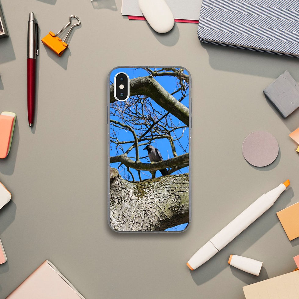 Thumbnail: Bird in Tree - Phone Case