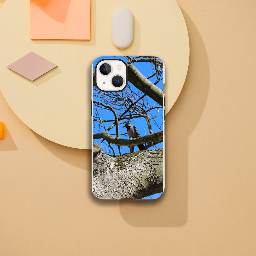 Thumbnail: Bird in Tree - Phone Case
