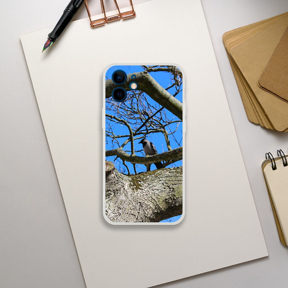 Thumbnail: Bird in Tree - Phone Case