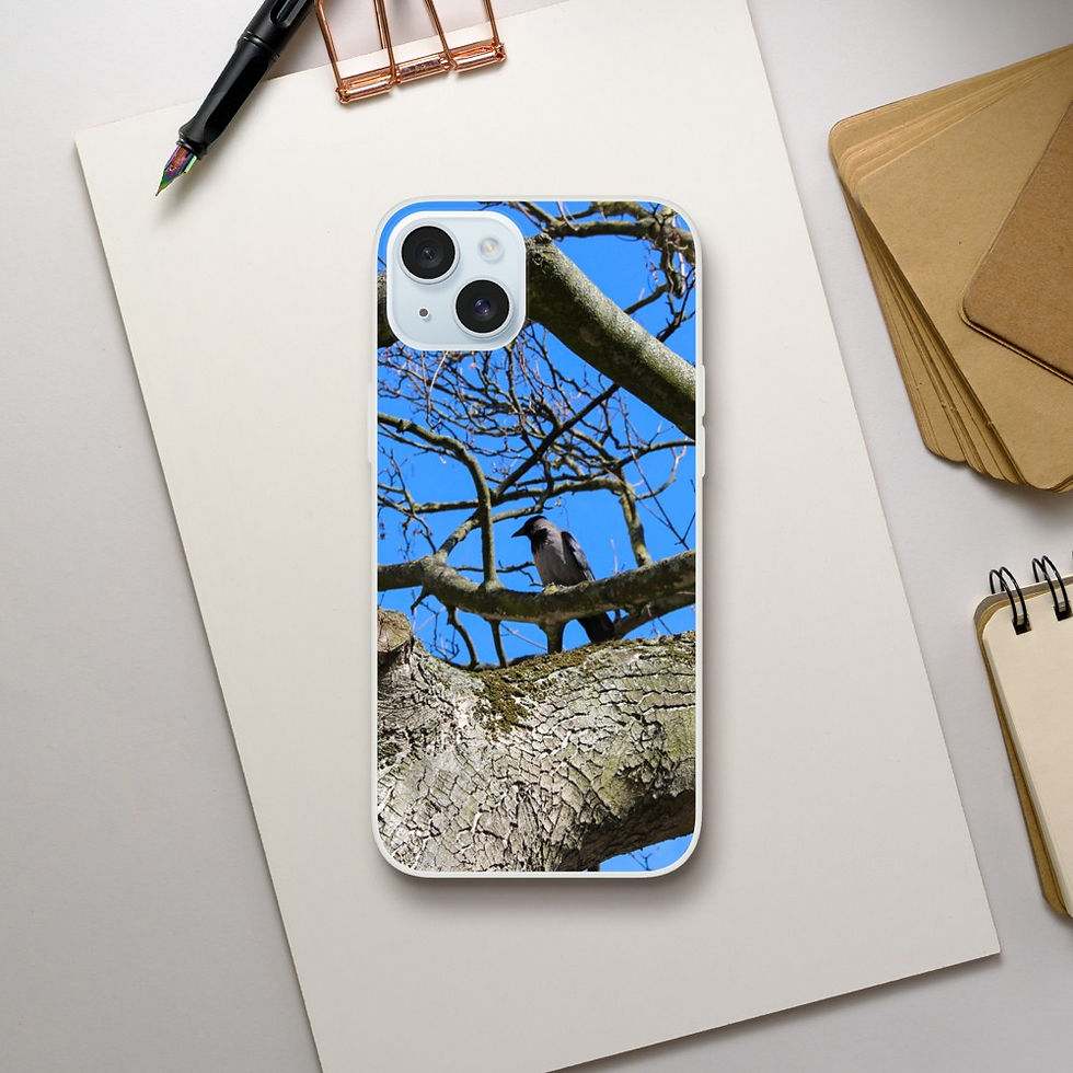 Thumbnail: Bird in Tree - Phone Case