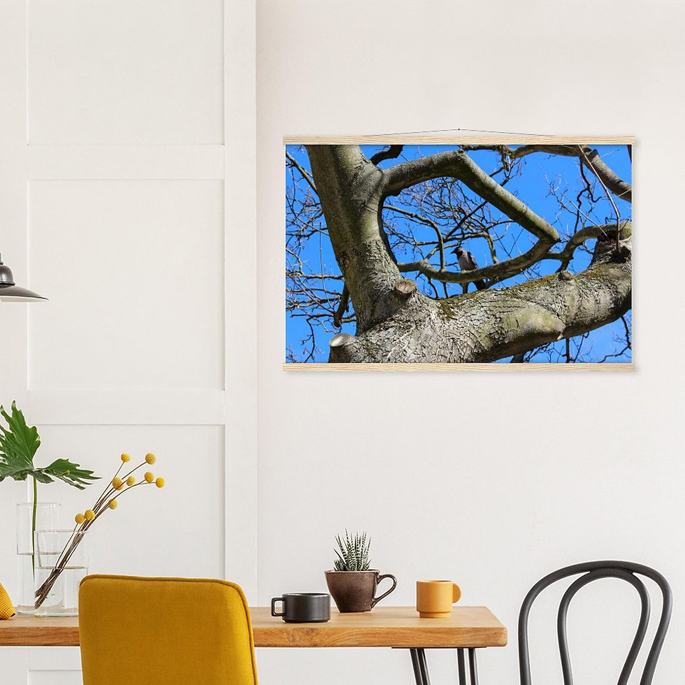 Thumbnail: Bird in Tree - Wall Art