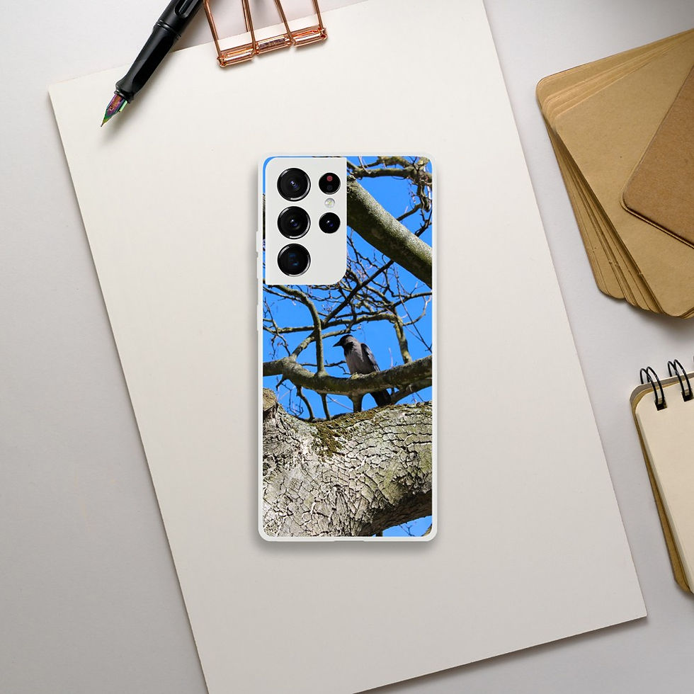 Thumbnail: Bird in Tree - Phone Case