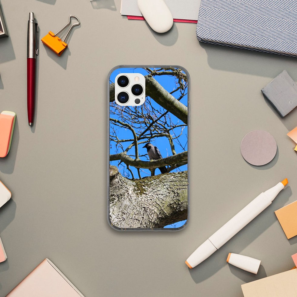 Thumbnail: Bird in Tree - Phone Case