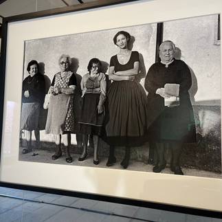Opera fotografica di Ferdinando Scianna a Catania nel 2023
