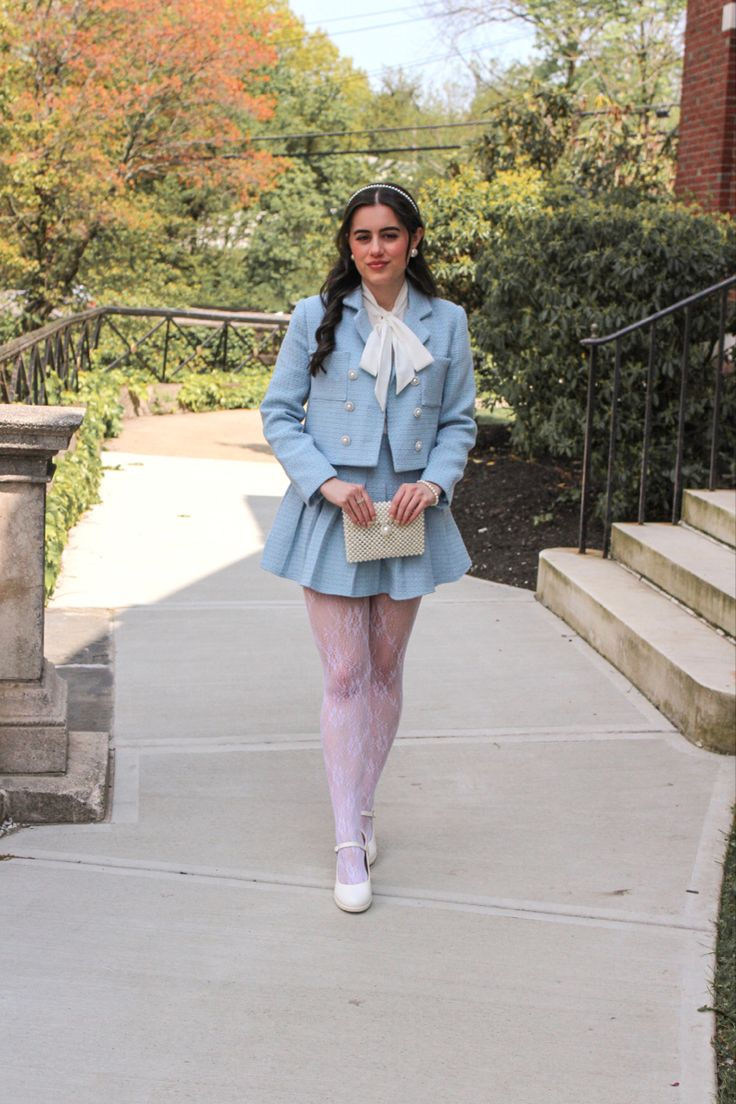 Mix di stile bon ton e preppy