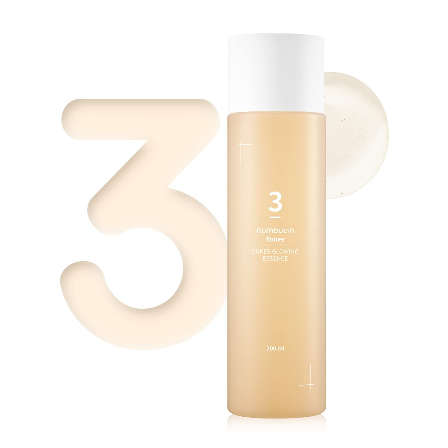 Numbuzin No.3 Super Glowing Essence Toner-200ml