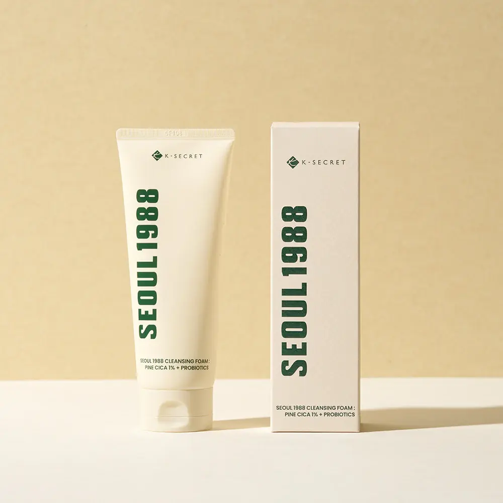 SEOUL 1988 Cleansing Foam: Pine Cica 1% + Probiotics -150ml