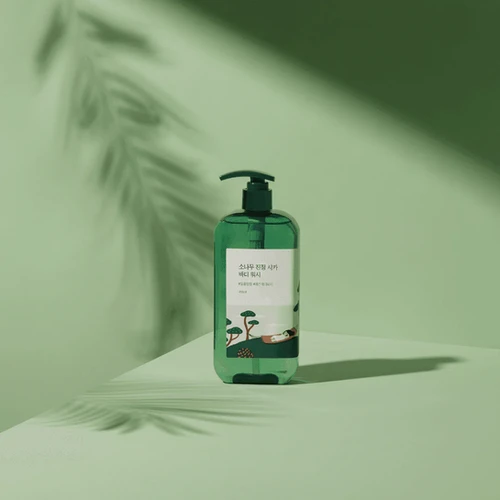 【bd1-ngt 】★３本セット★CICA BODY WASH RoundLab Pine Calming Cica Body Wash-400ml | Gloworthy