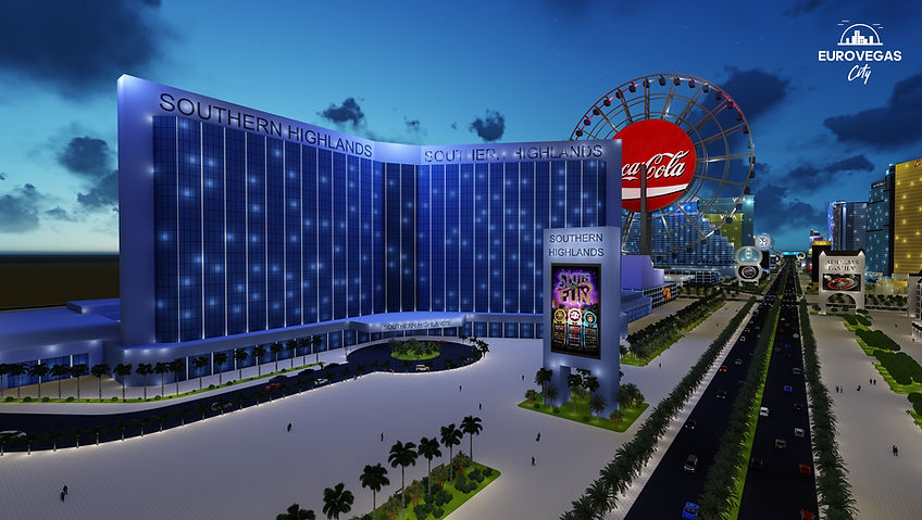 EuroVegas City Project Casino  Resort. Euro Vegas crypto currency tokens