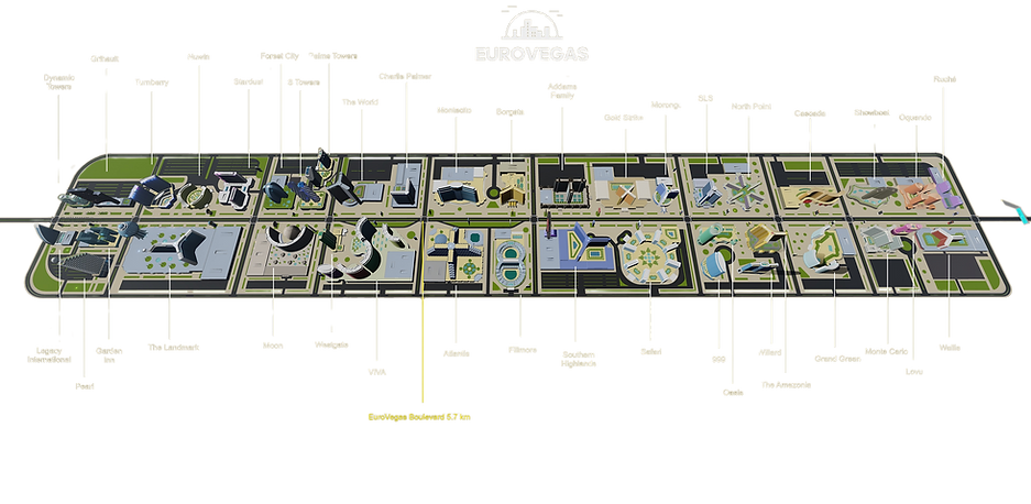 Eurovegas city project map