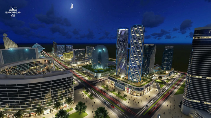 eurovegas city, s towers casino resort, las vegas, spain, los monegros