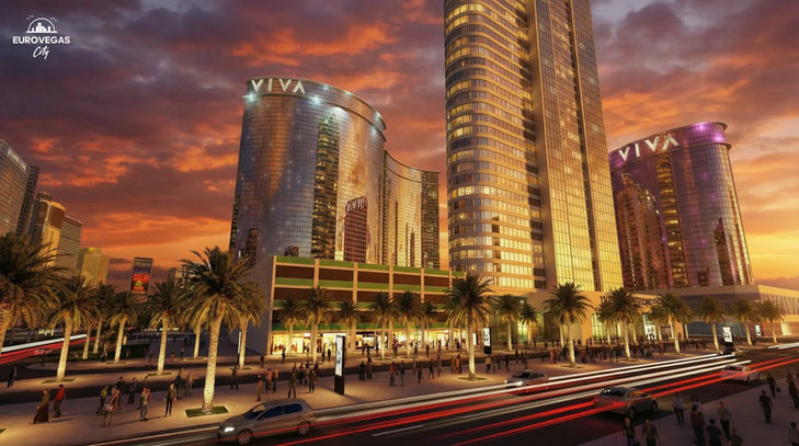 eurovegas city, viva casino resort, las vegas, spain, los m