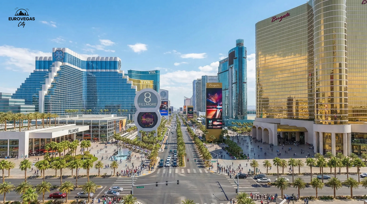 EuroVegas City aerial view day