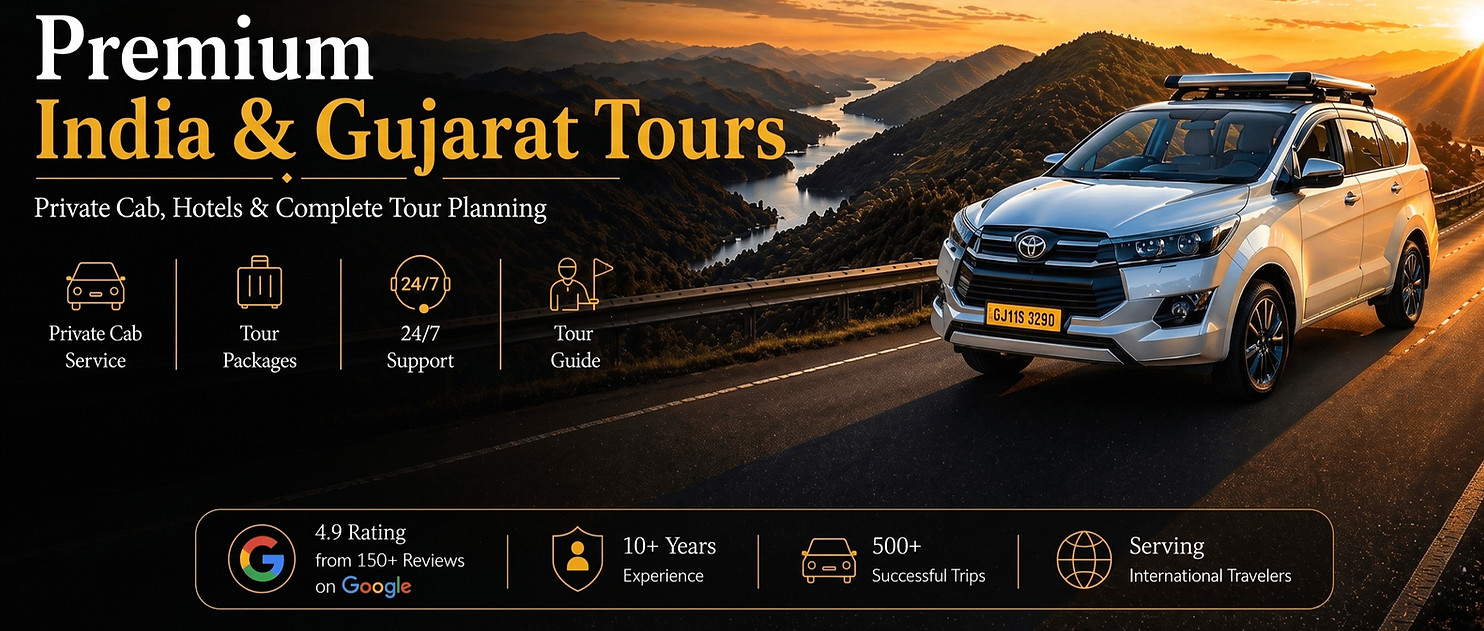 Prashant Gir Tour & Travel's taxi service in Sasan Gir with Toyota Innova Crysta