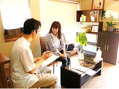 問診の様子の写真