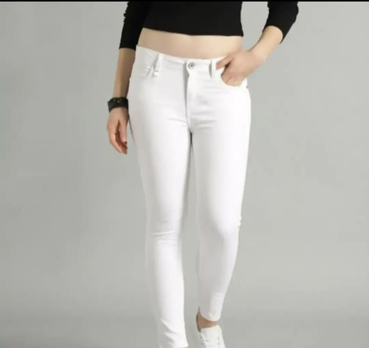 Miniature : Stylish Classic solid Denim Jeans