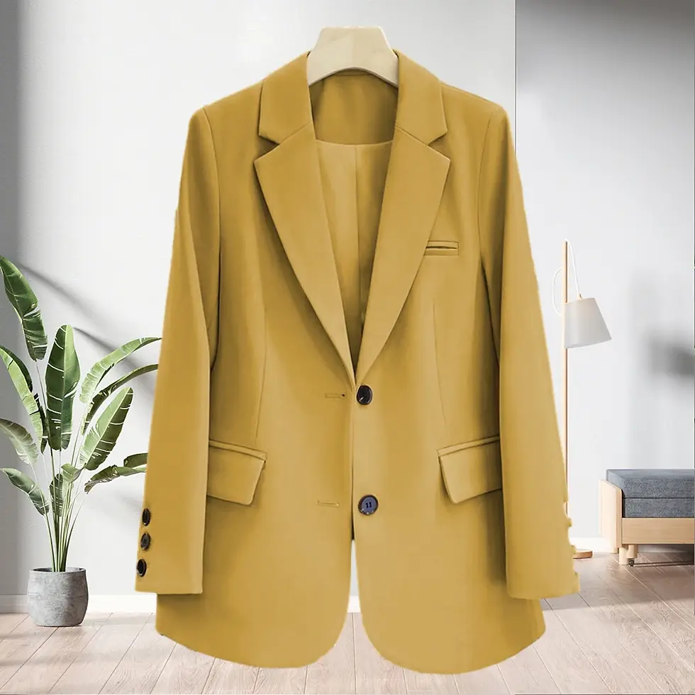 Miniaturbild: Candy Color Lining Formal Ladies Suits Blazer Jacket Sehe Fashion[ rs =7304/-]