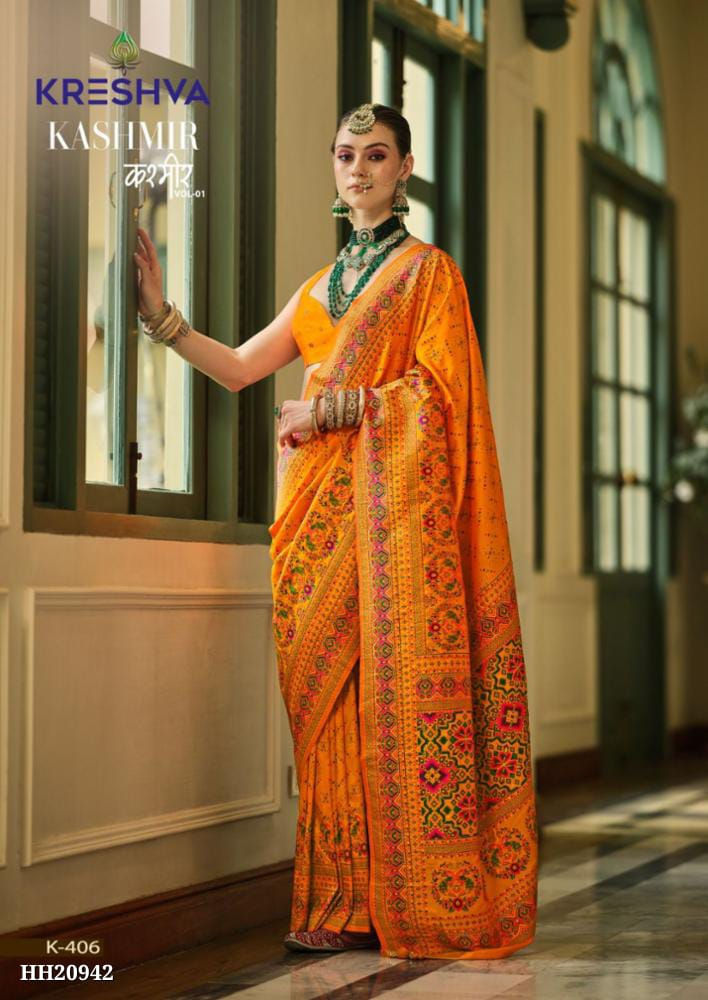 Pikkukuva: BANARASI SILK BEAUTIFUL SAREE 