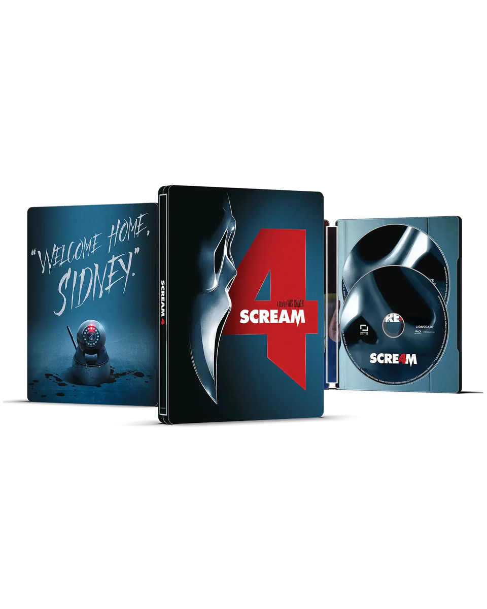 Scream 4 4K Steelbook release