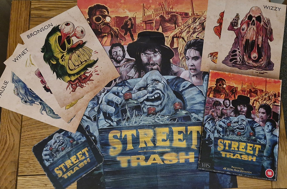 Street Trash (1987): Limited Collector's Edition VHS Box 4K Ultra HD