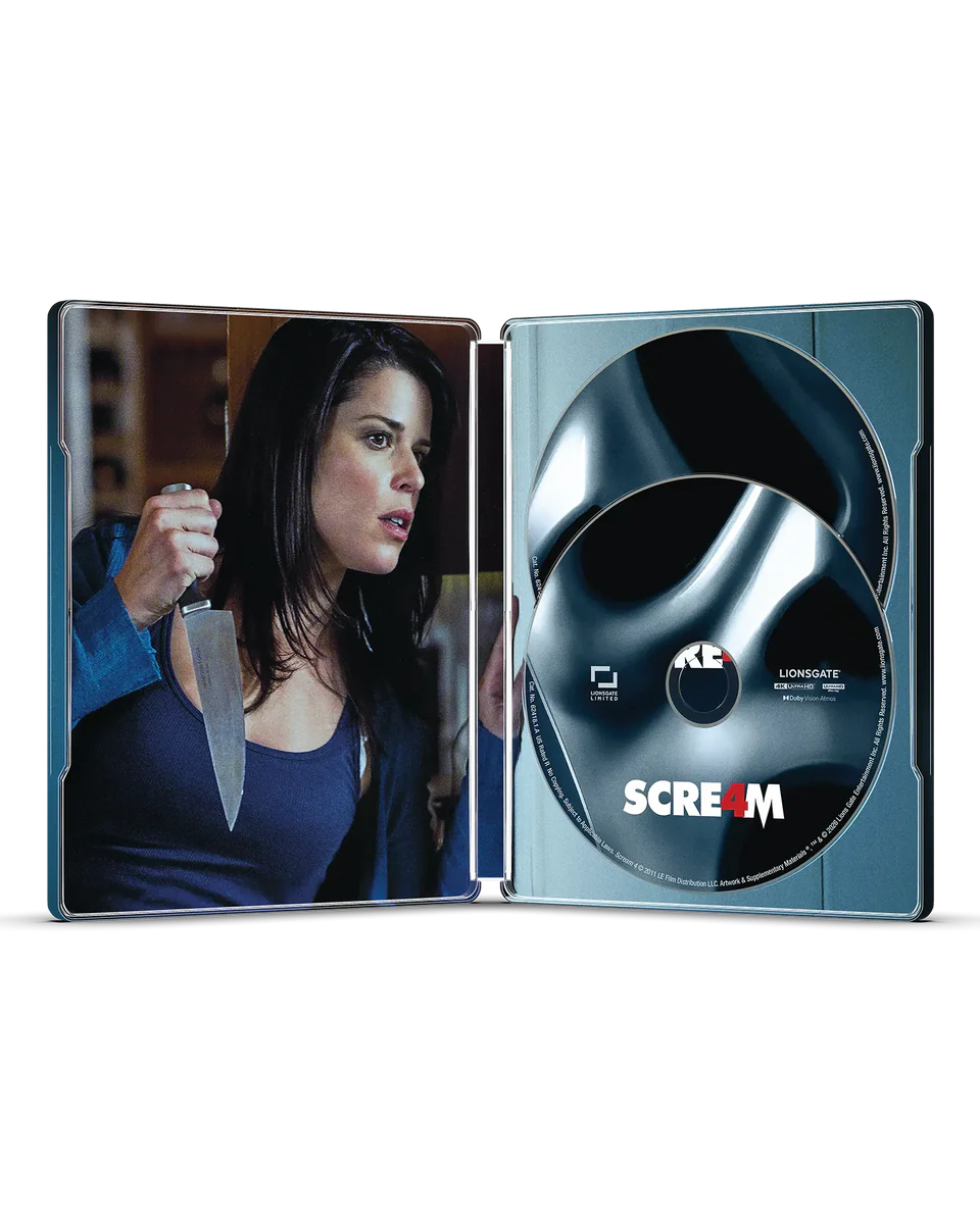 Scream 4 4K Steelbook release