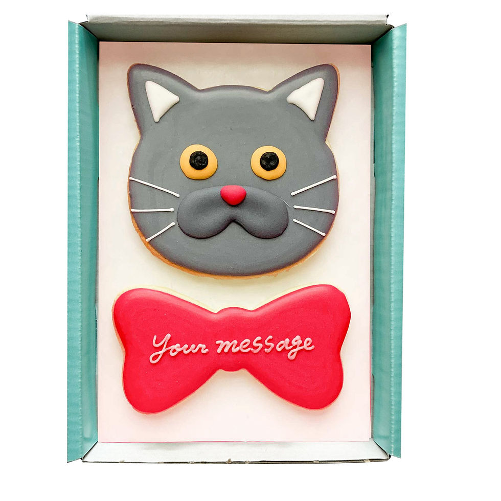Thumbnail: Purr-fect Companions Cat Face Biscuit