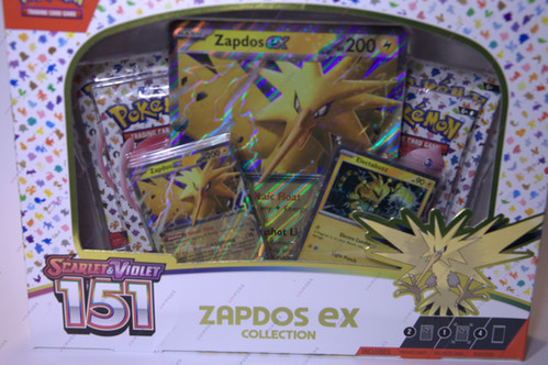 pokmon - trading card game: 151 zapdos ex box Amazon.com: Pokemon - Zapdos ex 145/165 - Pokemon 151 - Double Rare - Holo  Foil