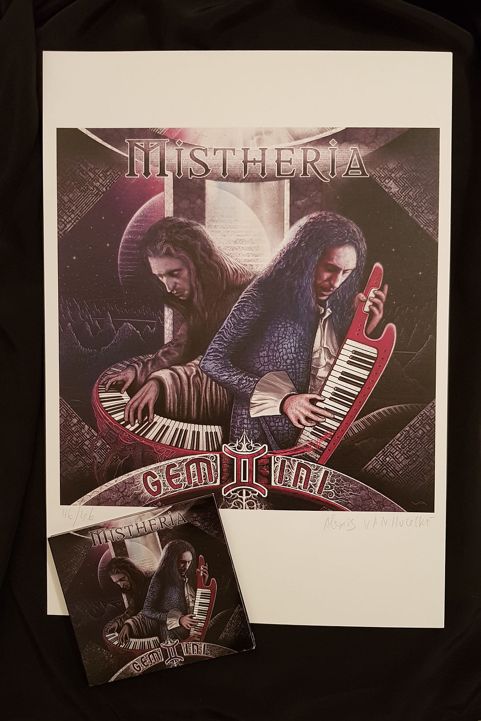 Mistheria Gemini Xmas 2018 offer t-shirt cd