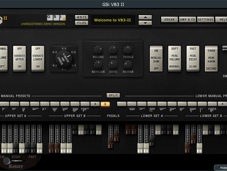 GSi VB3-II Tonewheel Organ Simulator features factory presets by Mistheria