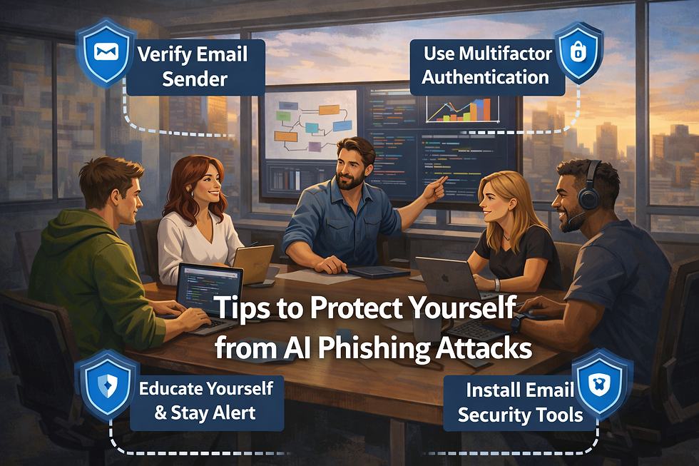 Tips to Protect Yourself from AI Phishing Attacks