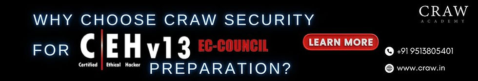 Why Choose Craw Security for CEH Preparation?