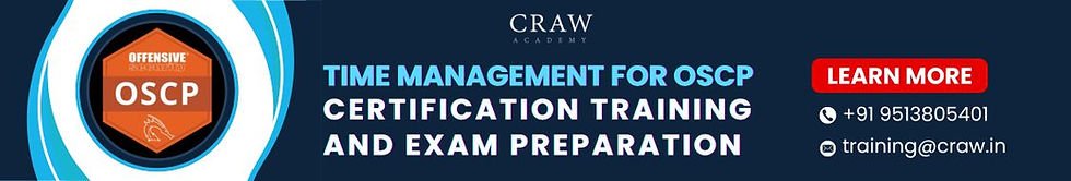 Time Management for OSCP Certification Training and Exam Preparation