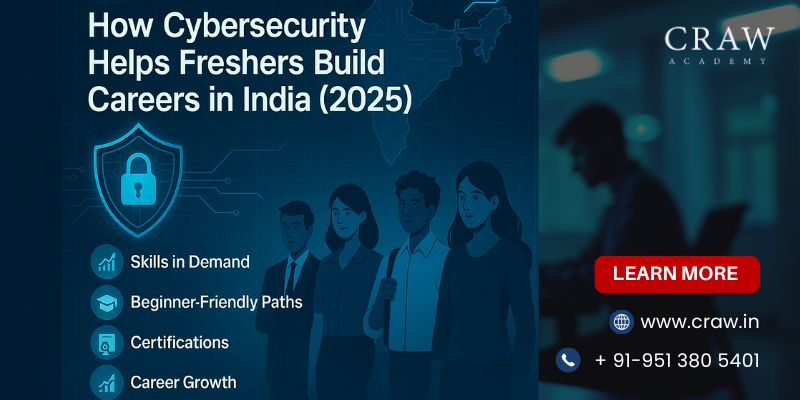 How Cybersecurity Helps Freshers Build Careers in India 2025