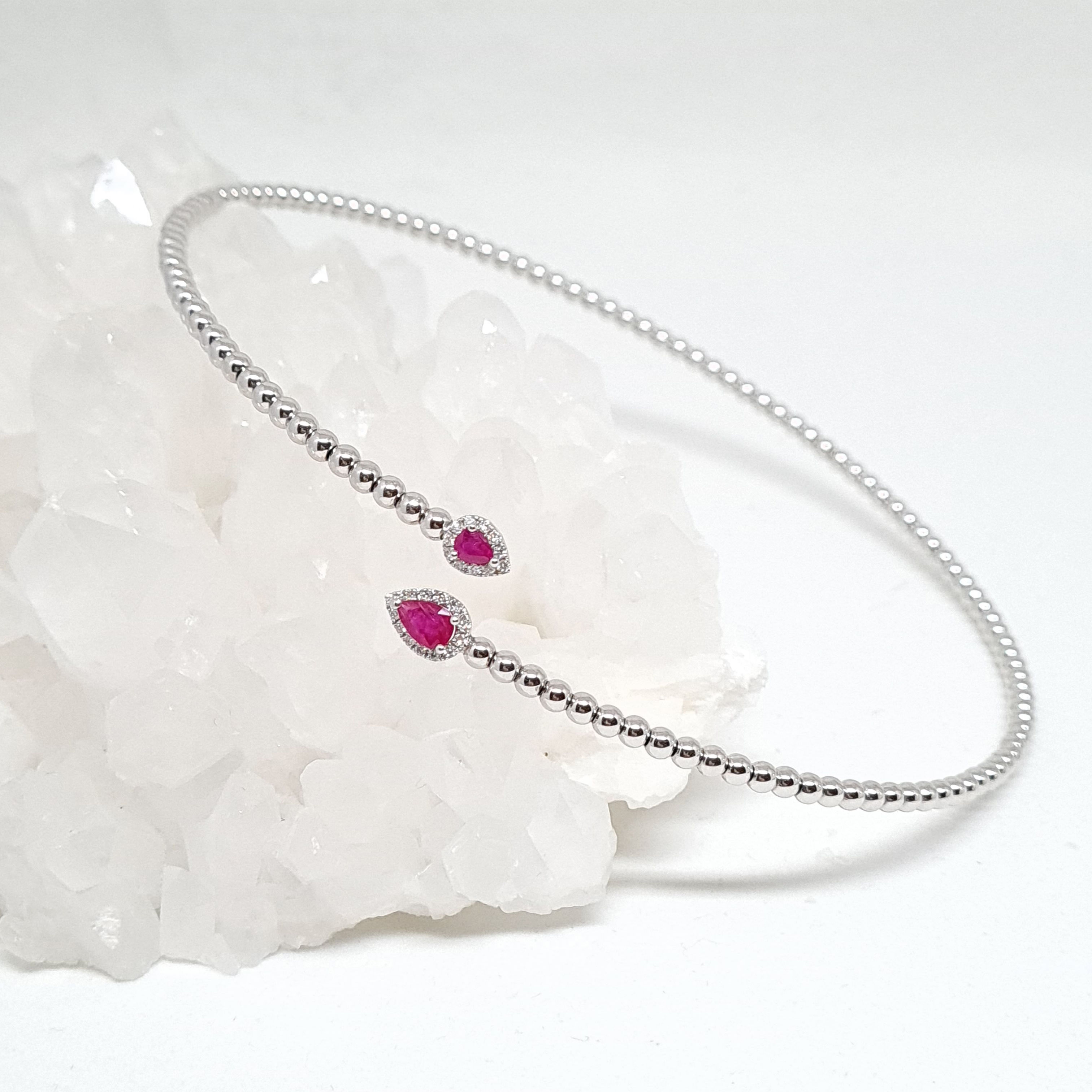 Burmese Ruby Choker Necklace