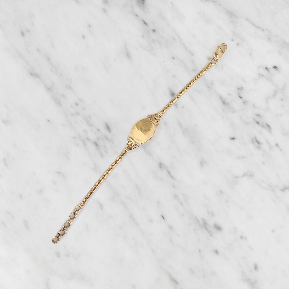 Thumbnail: Yellow Gold ID Bracelet