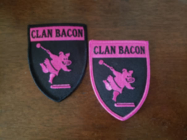 Clan Bacon Patches (set of 2)