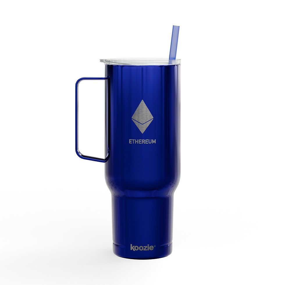 Thumbnail: Engraved Insulated Tumbler, Personalized Travel Mug, 40oz 