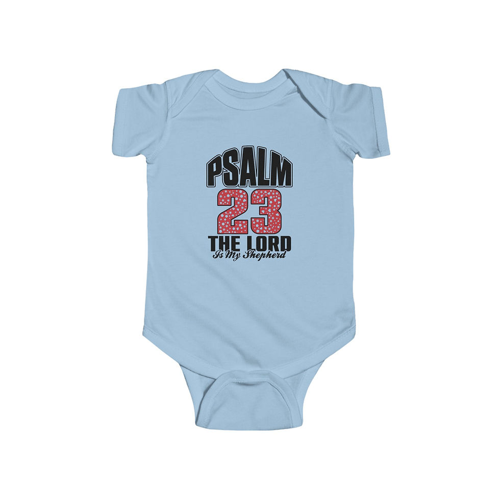 Thumbnail: Psalm 23 Infant Bodysuit