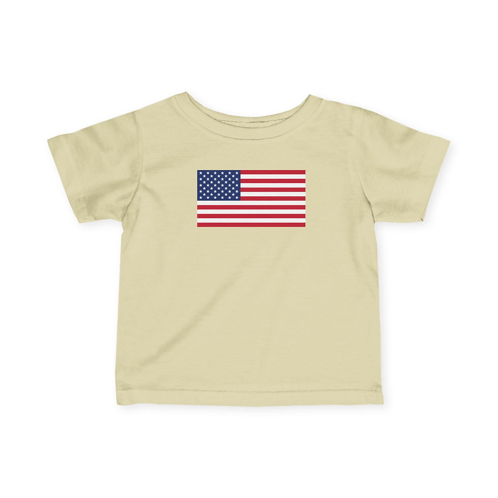 Thumbnail: USA Flag Infant T-Shirt
