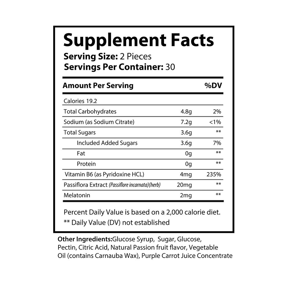 Thumbnail: Sleep Well Gummies (60 Gummies)