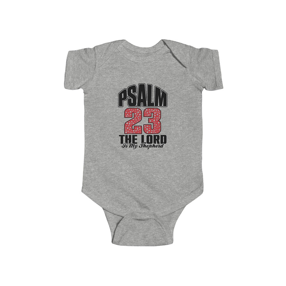Thumbnail: Psalm 23 Infant Bodysuit