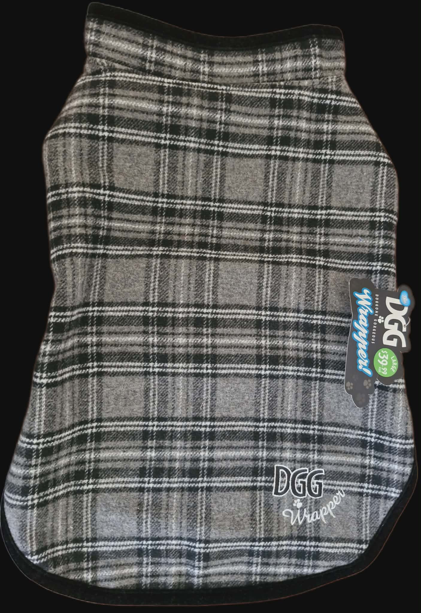 DGG - DogGone Gorgeous Warmie Wrapper Coat - Large
