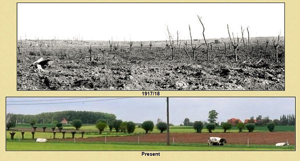 Broodseinde then and now.jpg