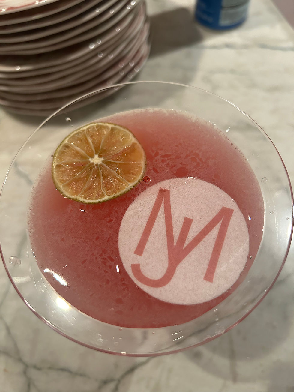 Signature Drink Cosmos with Drink Toppers!