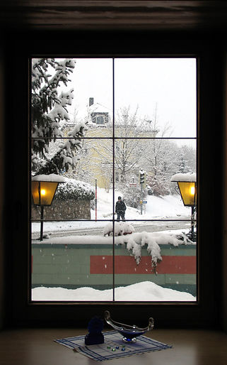 Window Saver - DIY Magnetic Interior Storm Window - Snowy Day